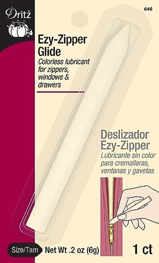 Dritz Ezy Glide, Colorless, 0.2 Ounce, 1 Count Zipper Lubricant, 1 Pack, Clear | Michaels Dritz Ezy Glide, Colorless, 0.2 Ounce, 1 Count Zipper Lubricant, 1 Pack, Clear | Michaels